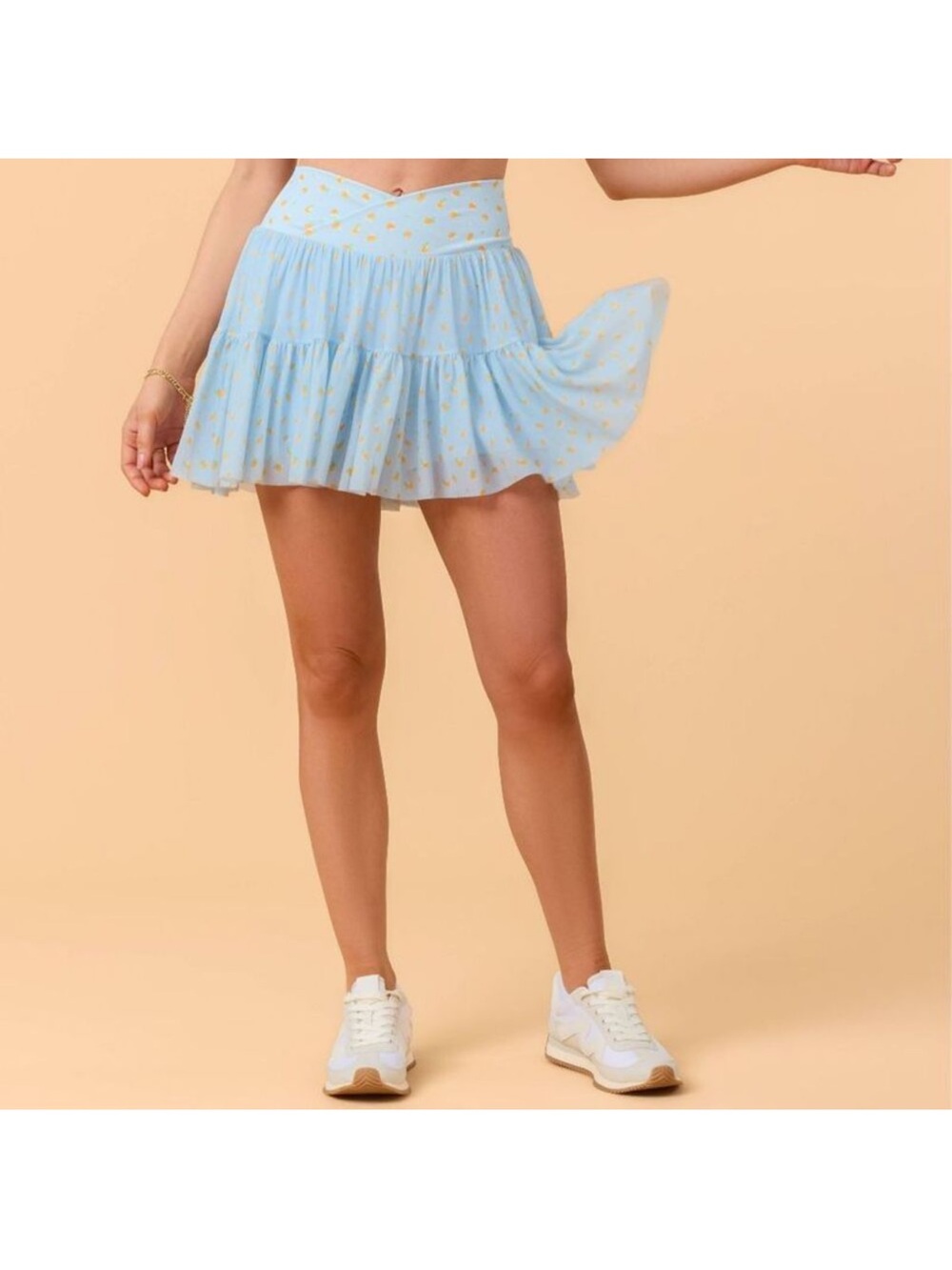 Blogilates - Women's Mommy & Me Ballerina Skort - B1 Blue Citrus - Picture 3 of 4
